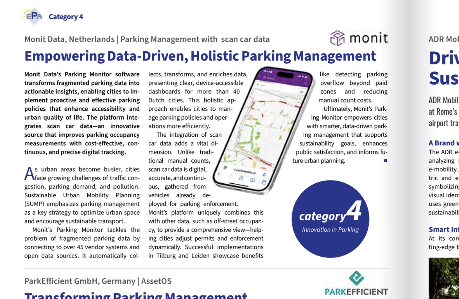 Monit Data EPA Awards 2025