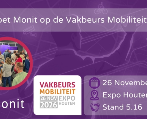 Ontmoet Monit op de Vakbeurs Mobiliteit 2026